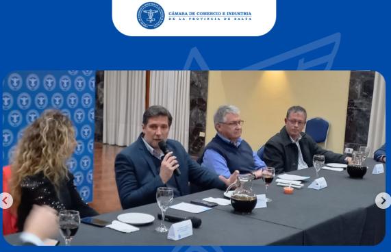 Reunion con camara de comercio e industria